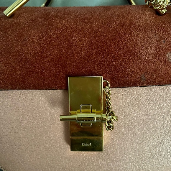 Chloe Small Drew (suede and leather) - Picture 4 of 16